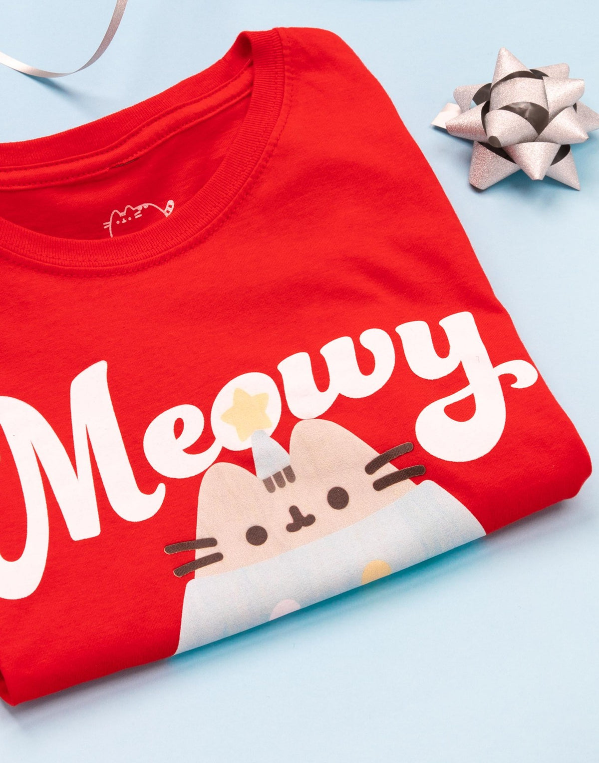 Pusheen Short Sleeved T-Shirt | Womens Red | Official Merch