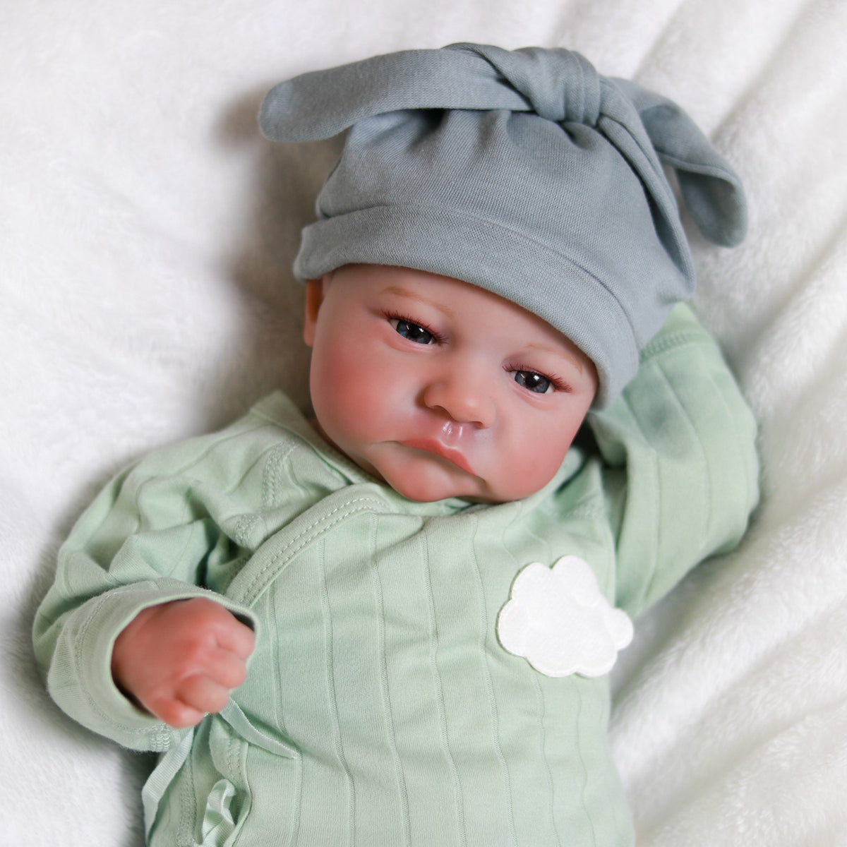 Realistic Reborn Dolls Twins Newborn Baby Boy Vinyl Silicone Lifelike Babies Toy