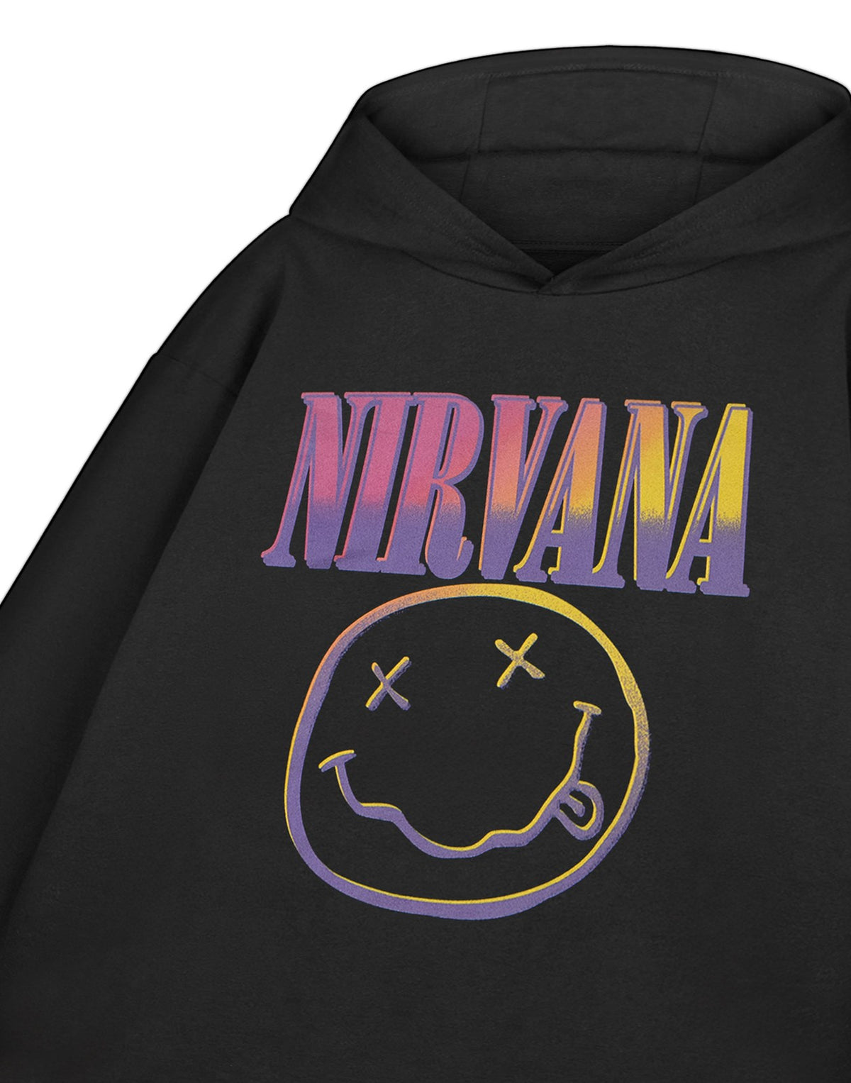 Nirvana Hoodie | Unisex Kids Black | Official Merch