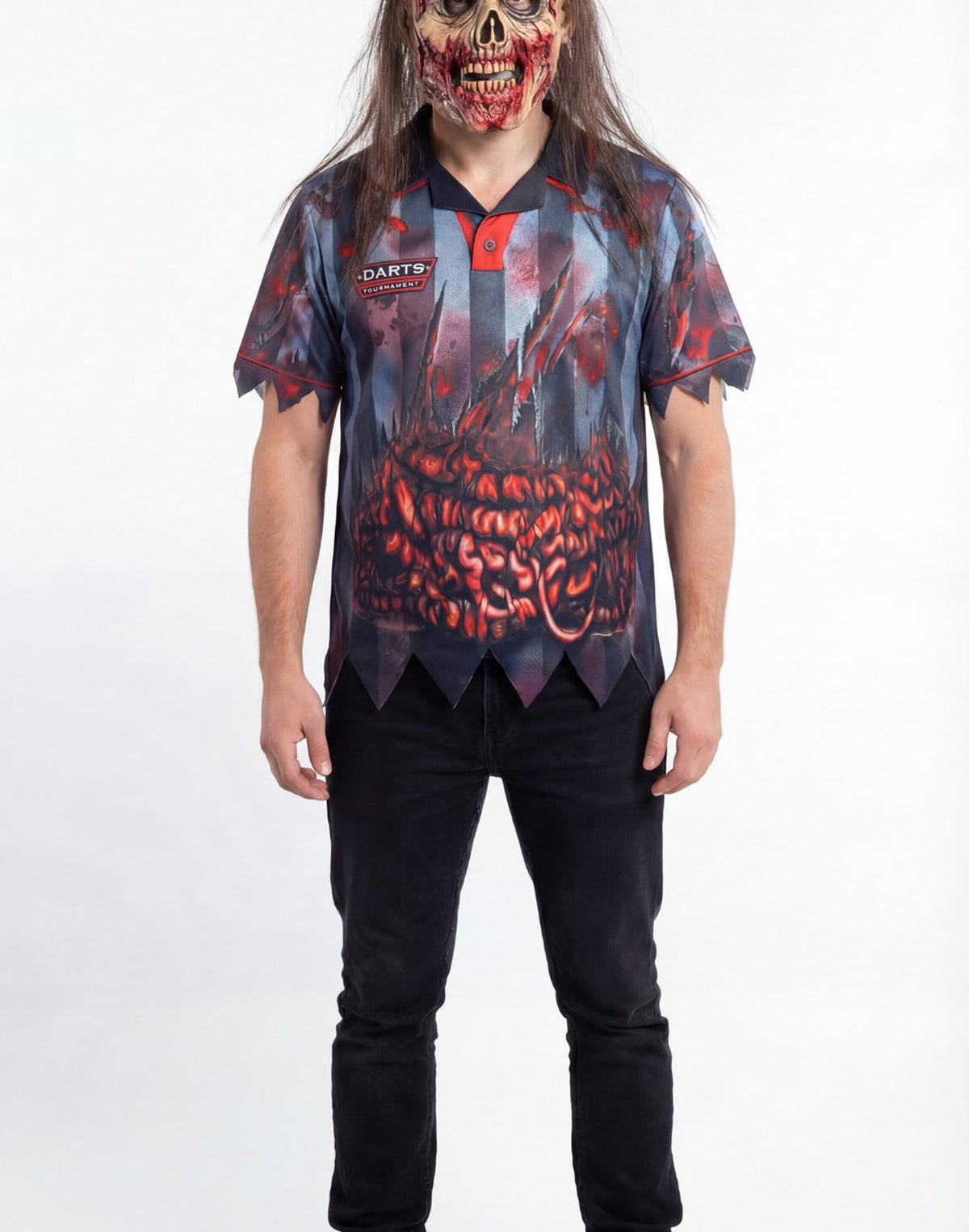 Blues Group 2 Piece Costume | Mens Blue | Official Merch