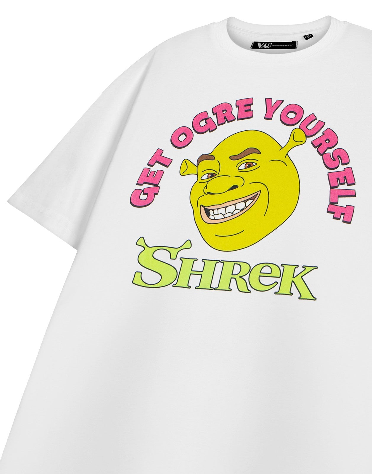 Shrek Short Sleeved T-Shirt | Unisex White | Official Merch
