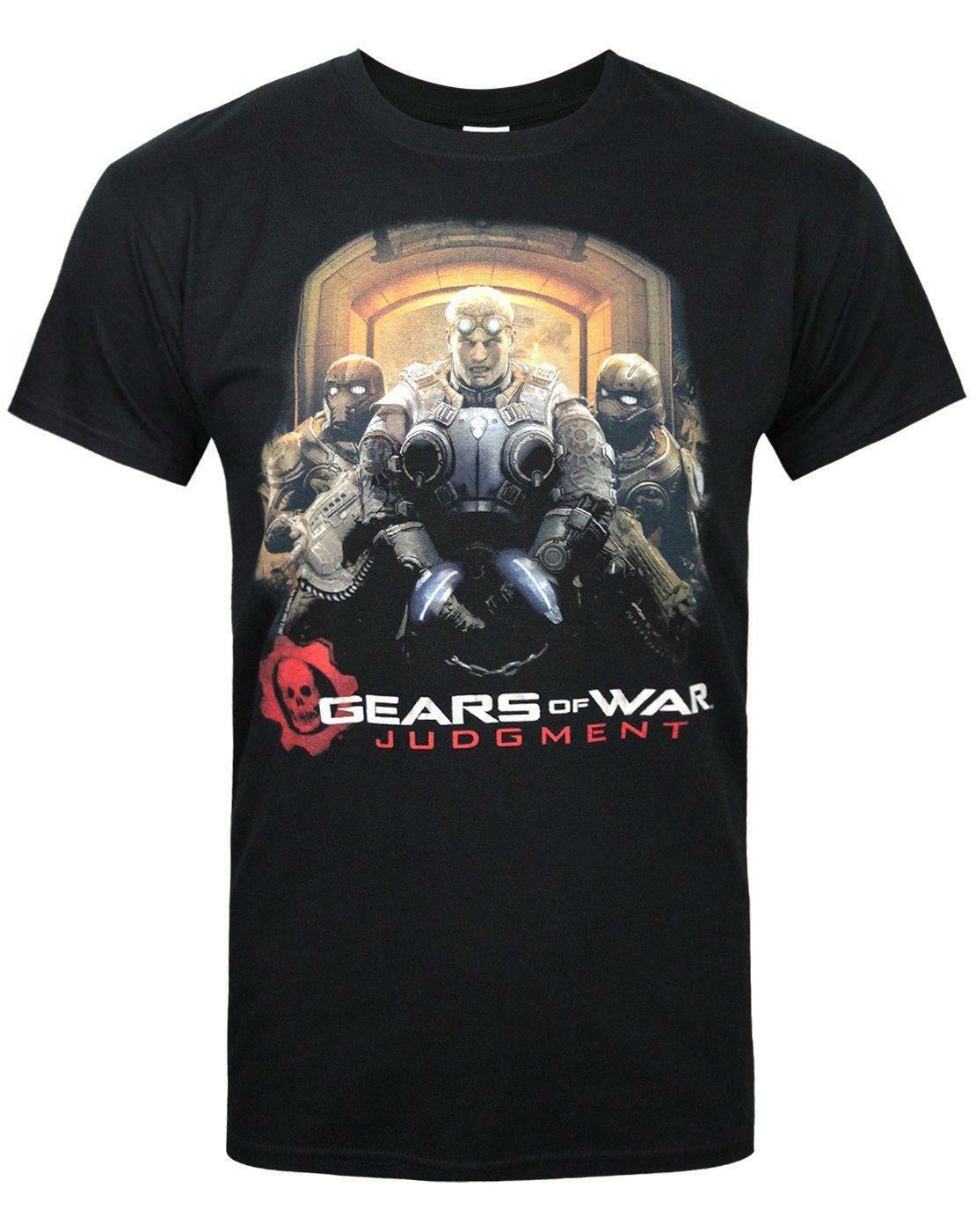 Gears of War Short Sleeved T-Shirt | Mens Black | Official Merch