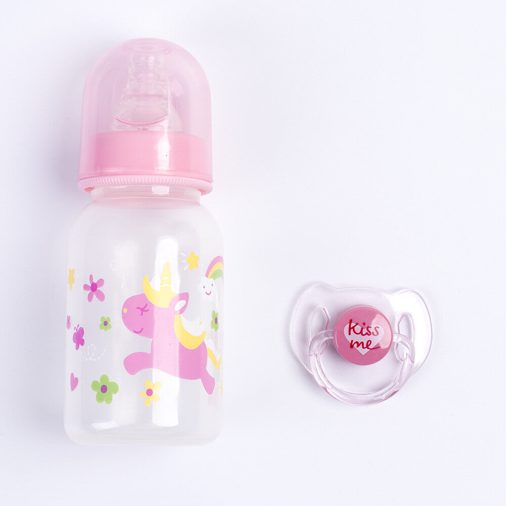 Reborn Doll Magnetic Dummy Pacifier Feeding Bottle for Baby Dolls Accessories