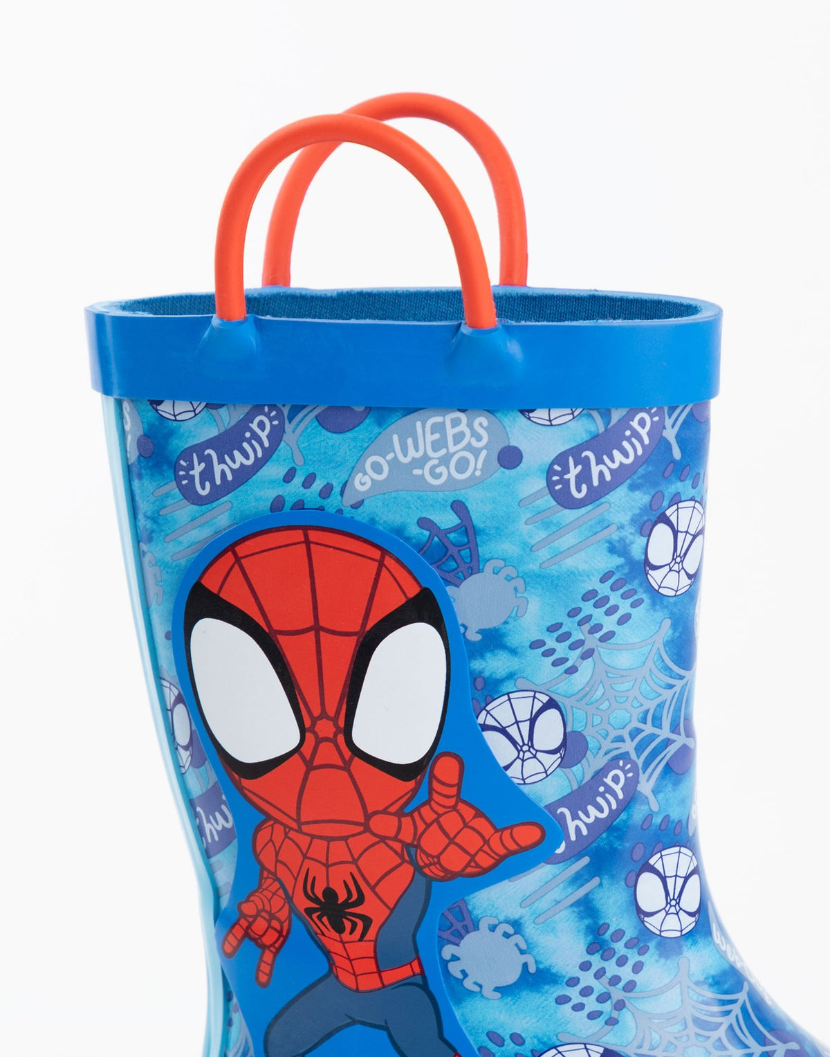 Marvel Wellington Boots with Handles | Unisex Kids Blue | Official Merch