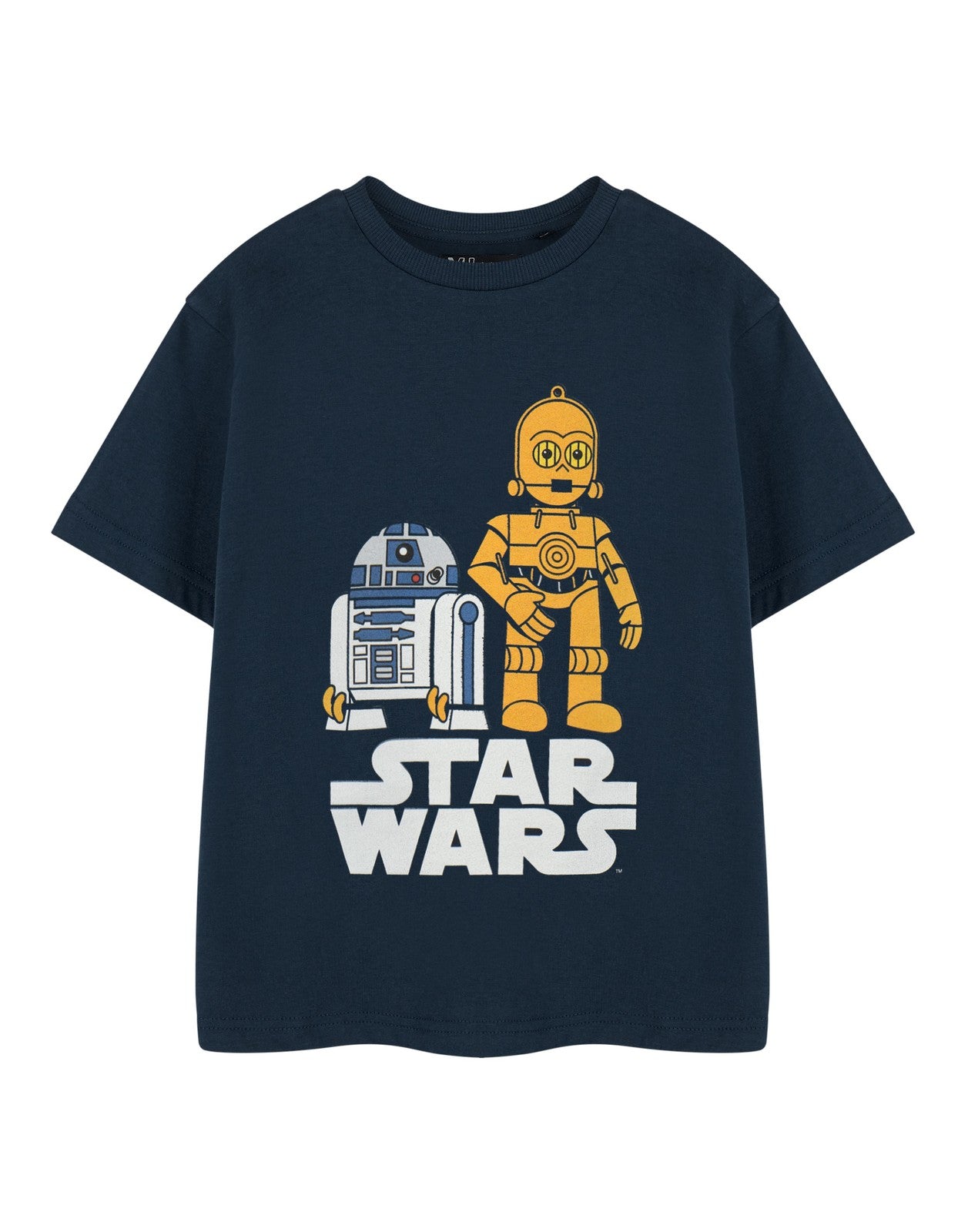 Star Wars Short Sleeved T-Shirt | Boys Navy | Official Merch