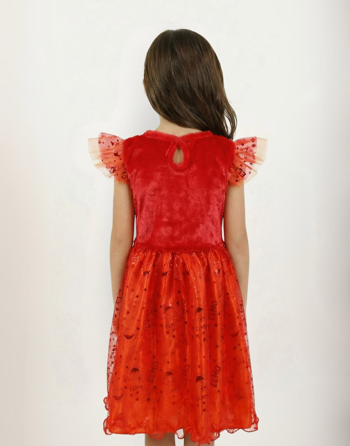 Sesame Street 2 Piece Costume | Girls Red | Official Merch