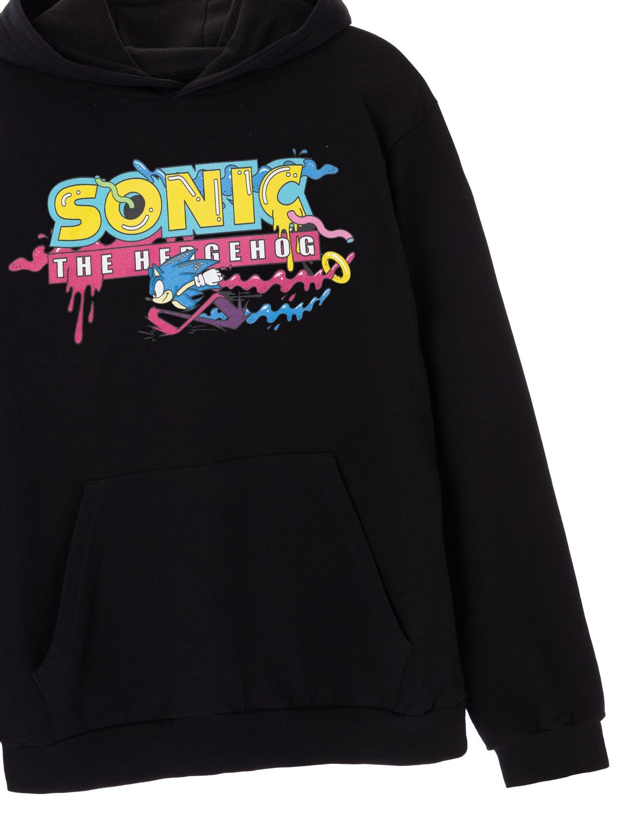 Sonic the Hedgehog Hoodie | Mens Black | Official Merch