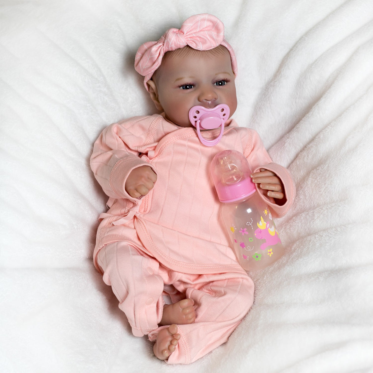 Realistic Reborn Baby Dolls Vinyl Silicone Real Life Newborn Girl Boy Doll Gifts