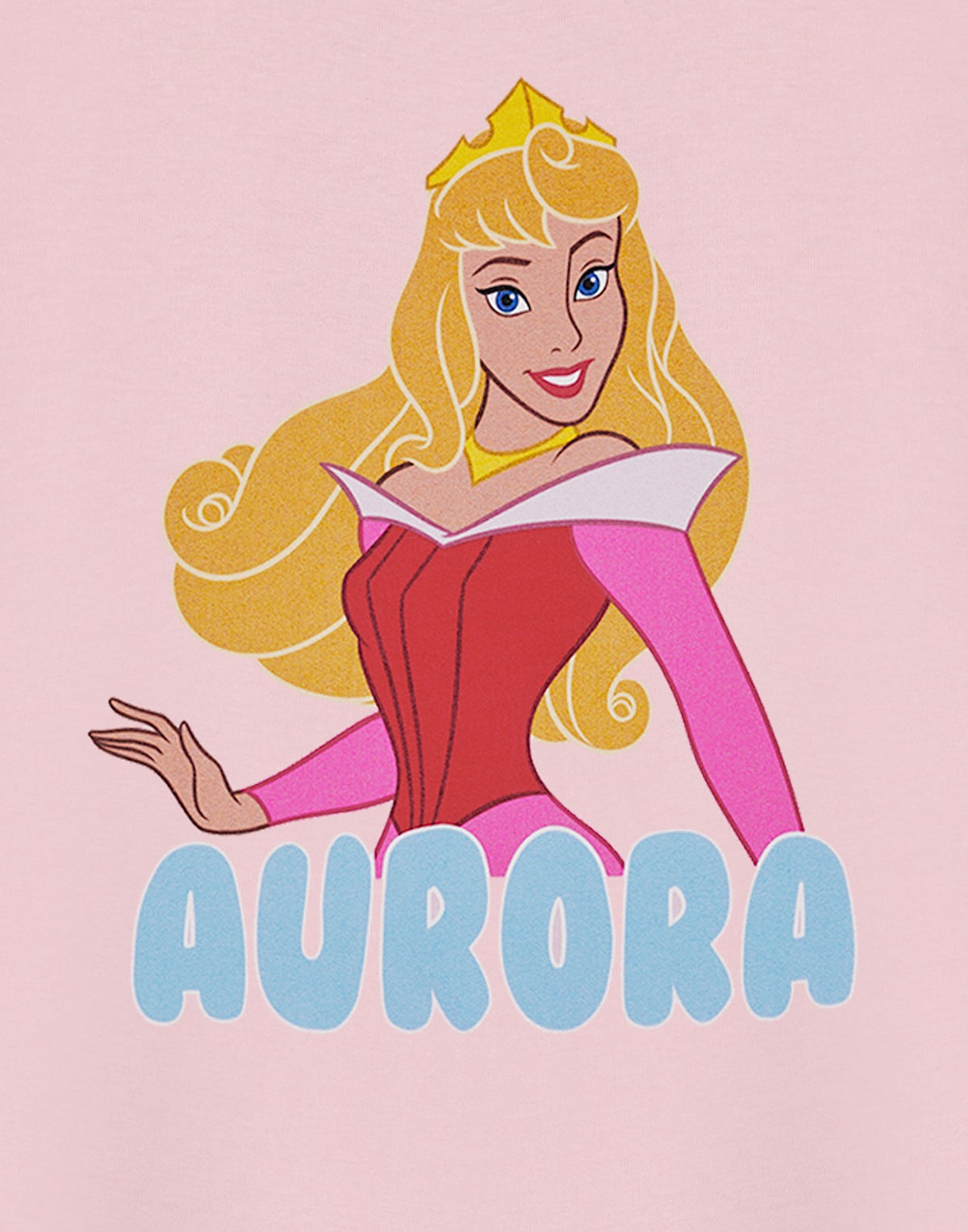 Disney Short Sleeved T-Shirt | Girls Pink | Official Merch