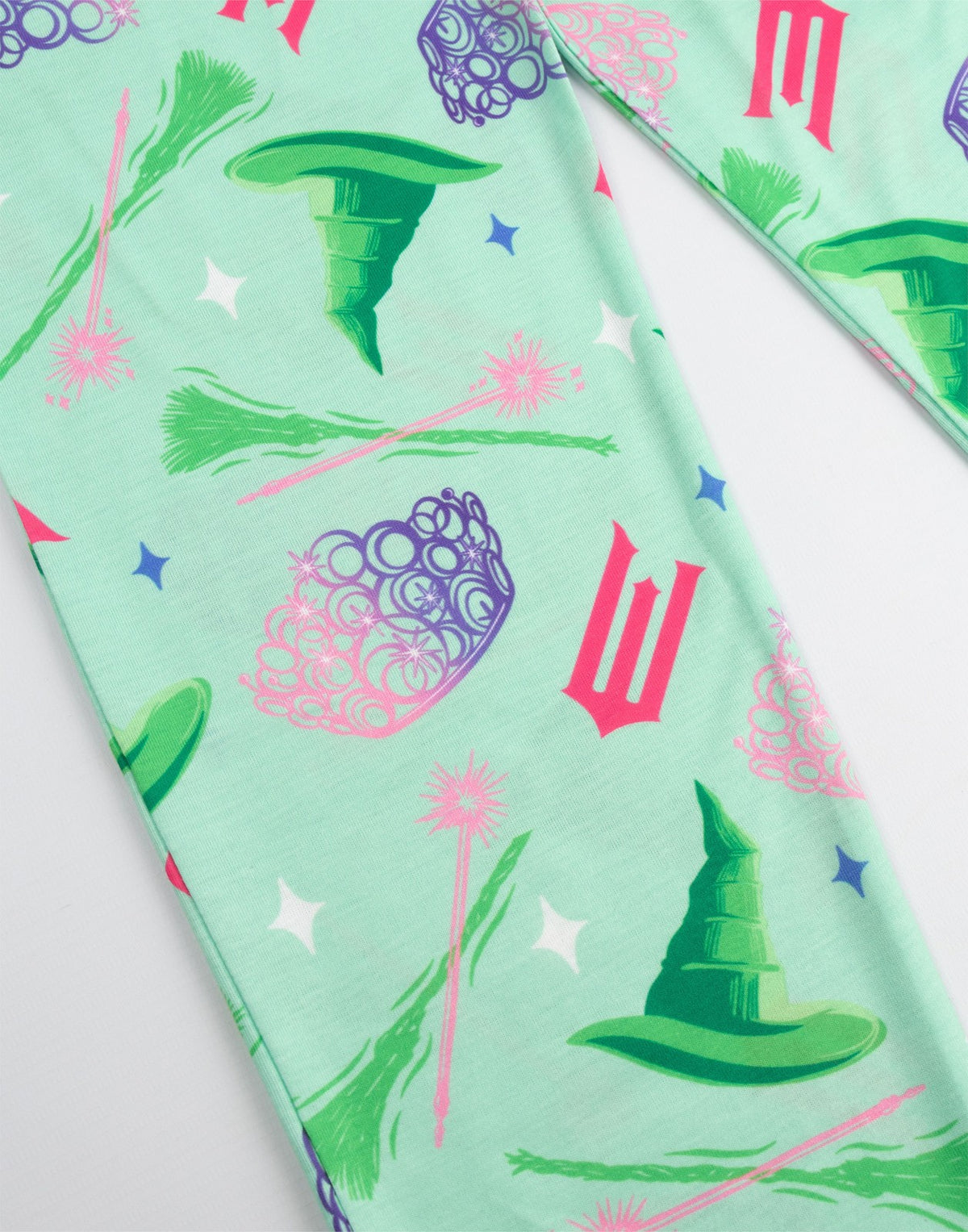 Wicked Long Sleeve Long Leg Pyjama Set | Girls Pink | Official Merch
