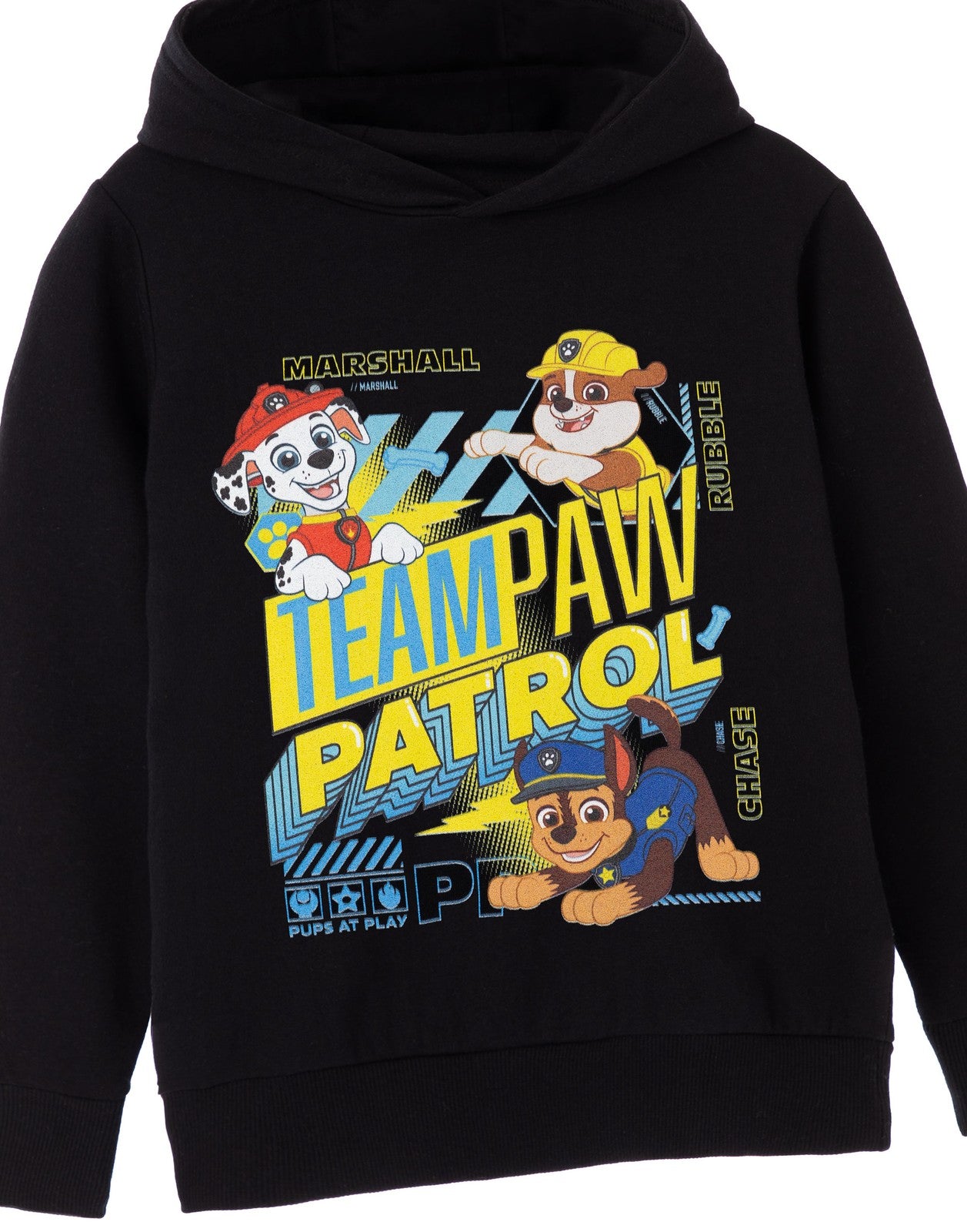 Paw Patrol Hoodie | Boys Black | Official Merch