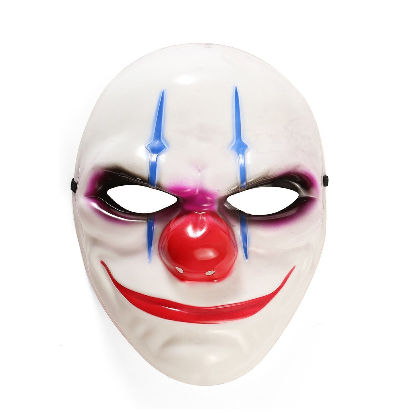 Halloween Mask Clown Costume Adult Outfit Scary Spooky Horror Party Face