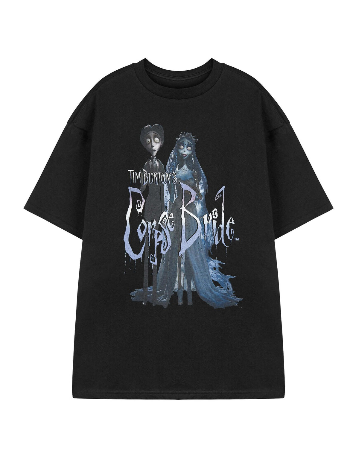 Corpse Bride Short Sleeved T-Shirt | Unisex Black | Official Merch