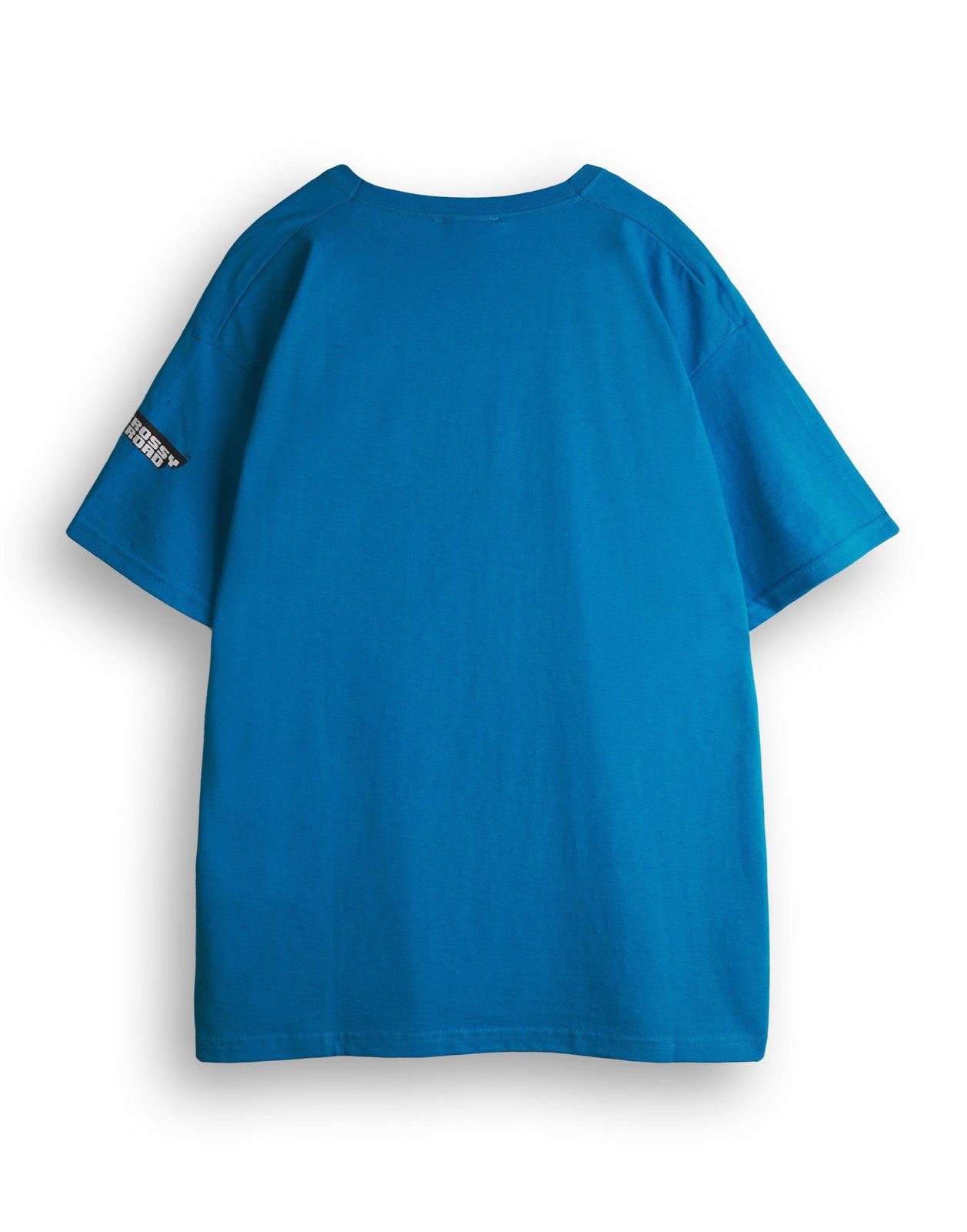 Crossy Road Short Sleeved T-Shirt | Boys Blue | Official Merch