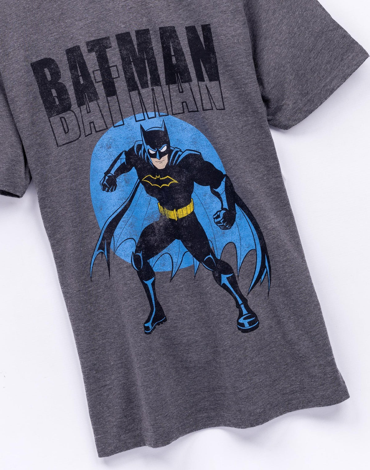 DC Comics Short Sleeved T-Shirt | Mens Grey | Official Merch