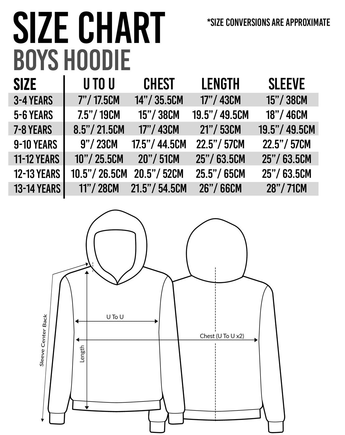 Minecraft Hoodie | Boys Black Gaming | Official Merch