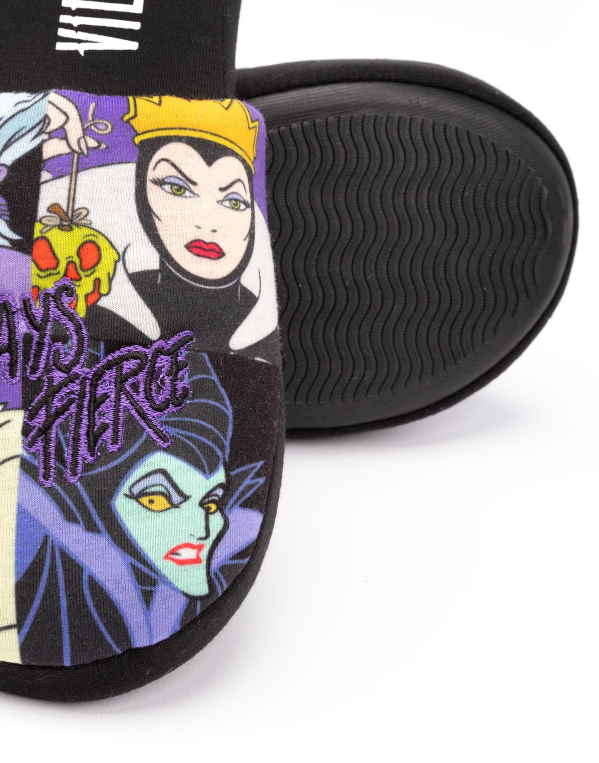 Disney Mule Slippers | Womens Black | Official Merch