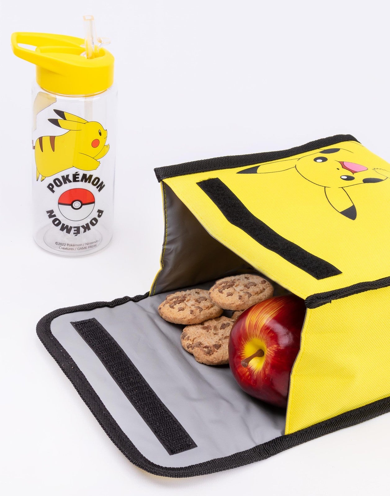 Pokemon 4 Piece Backpack Set | Boys Yellow | Official Merch