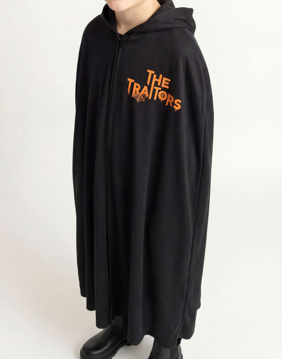 The Traitors 1 Piece Costume | Boys Black | Official Merch