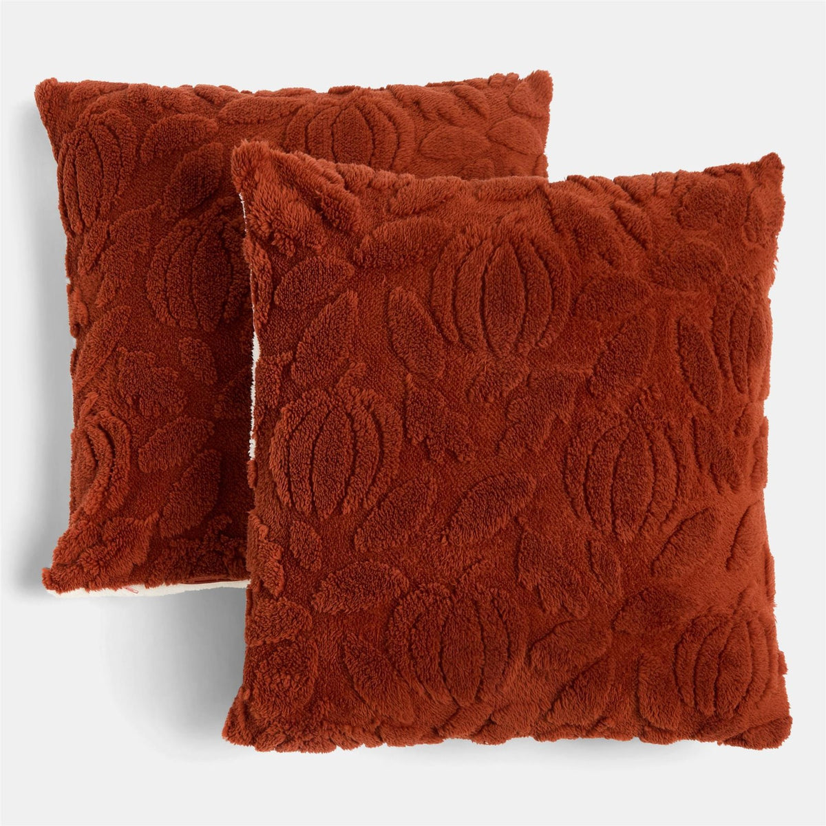 OHS Tufted Halloween Cushion Covers 2/4 Pack Fleece Warm Filled Cushions