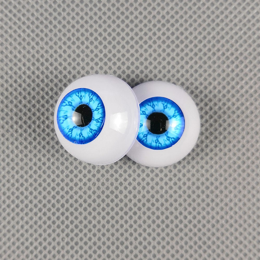10 Pairs Half Round Acrylic Eyes Eyeballs for Reborn Baby Dolls Kit DIY Repair