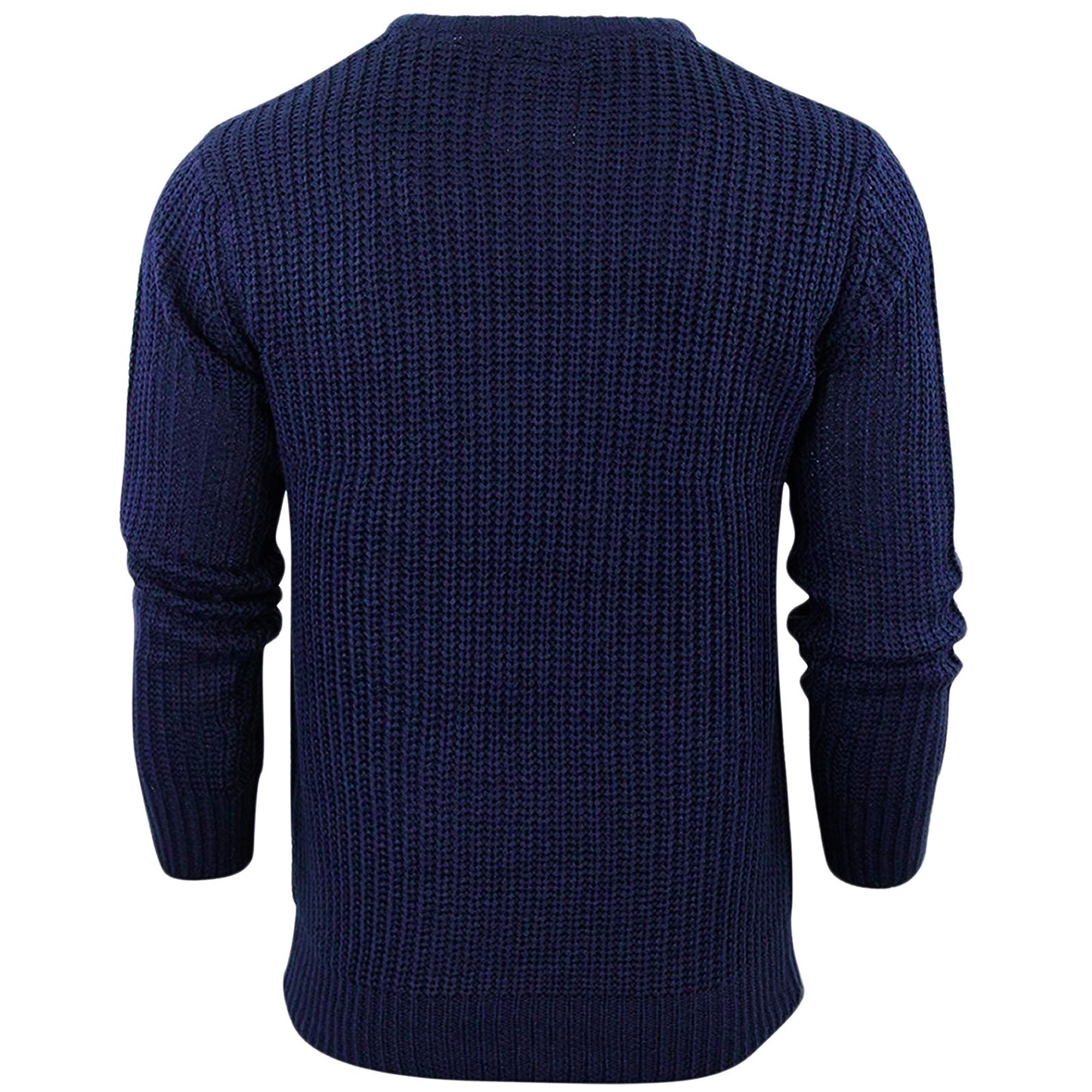 BRAVE SOUL MENS CREW NECK JUMPERS CHUNKY CABLE KNIT PULLOVER WINTER SWEATERS TOP