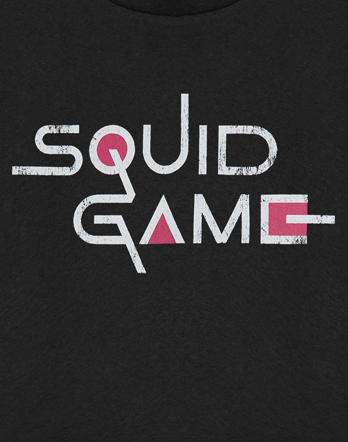 Squid Games Short Sleeved T-Shirt | Unisex Black | Official Merch