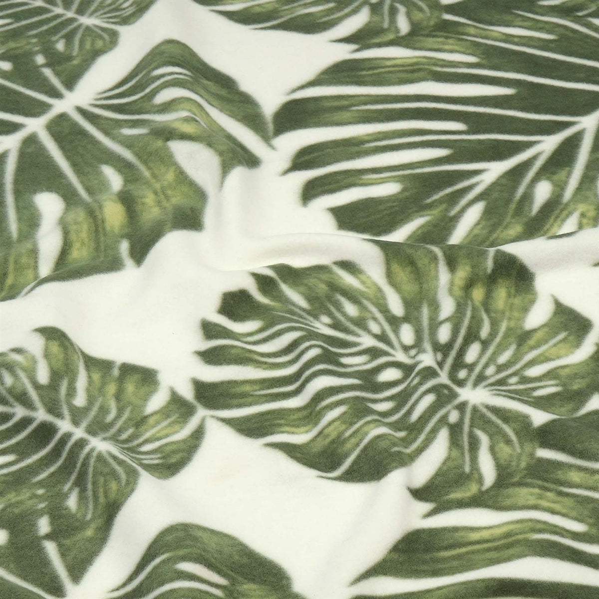 Dreamscene Tropical Leaf Polar Fleece Blanket Soft Throw Over Sofa Bed Chair