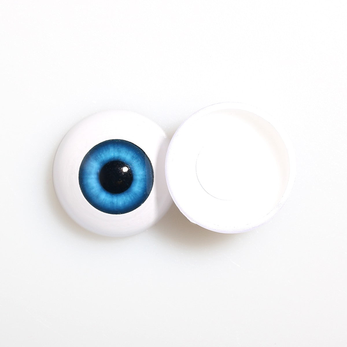 2 Pairs Reborn Baby Doll Eyes Half Round Acrylic Eyeballs Accessories DIY Supply