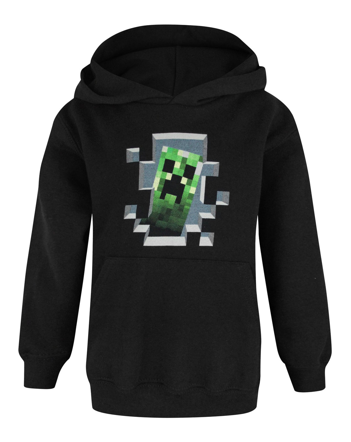 Minecraft Hoodie | Boys Black Gaming | Official Merch