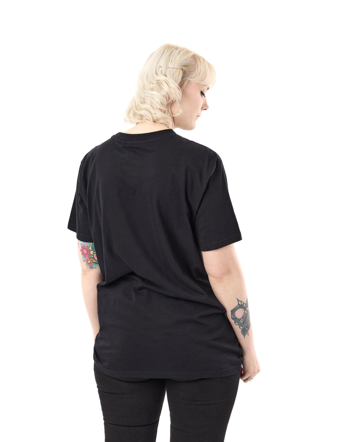 Disney Short Sleeved T-Shirt | Unisex Black | Official Merch