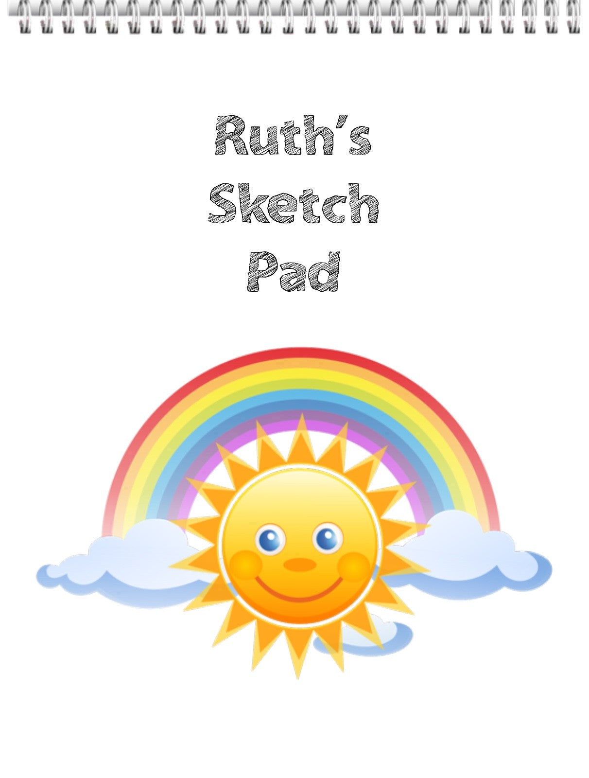 A4 PERSONALISED DRAWING PAD/A4 SKETCH BOOK/ DOODLE PAD/A4 NOTEBOOKS