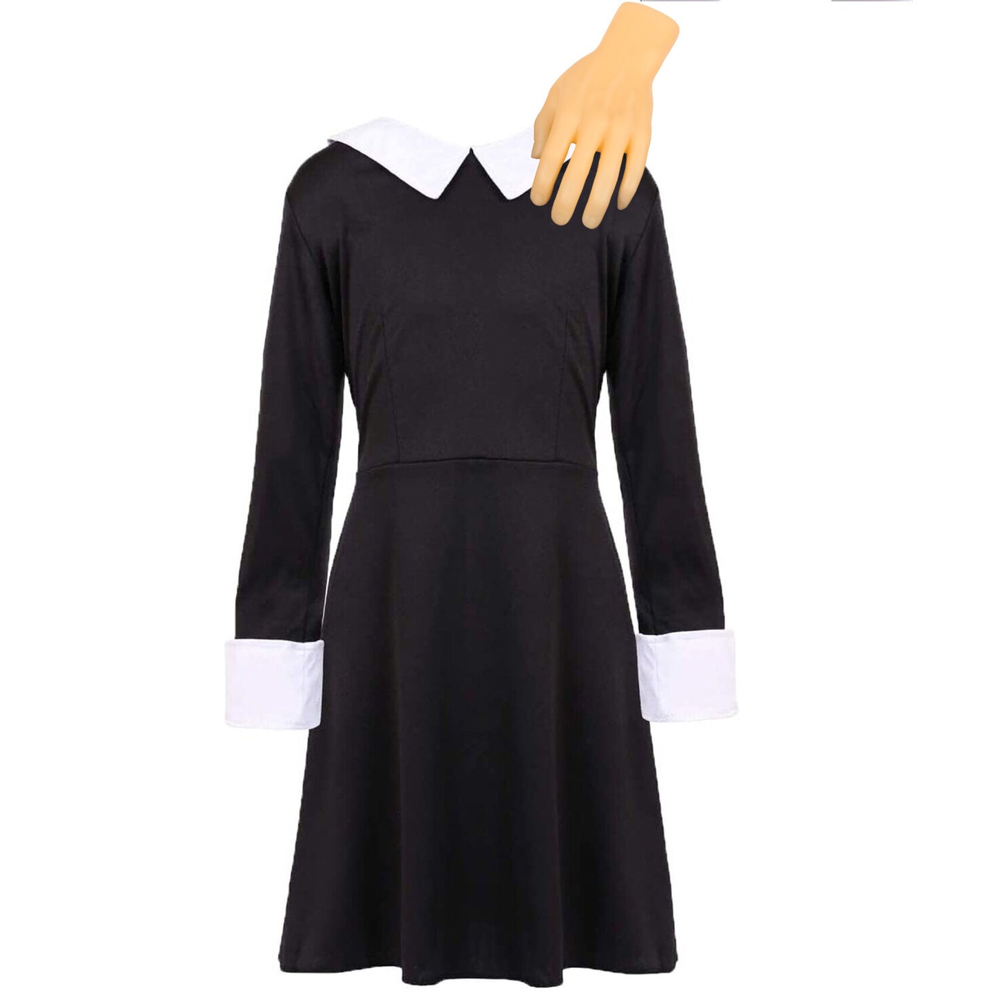 GIRLS MIDWEEK HORROR COSTUME KIDS HALLOWEEN SPOOKY FANCY DRESS CHILD OUTFIT