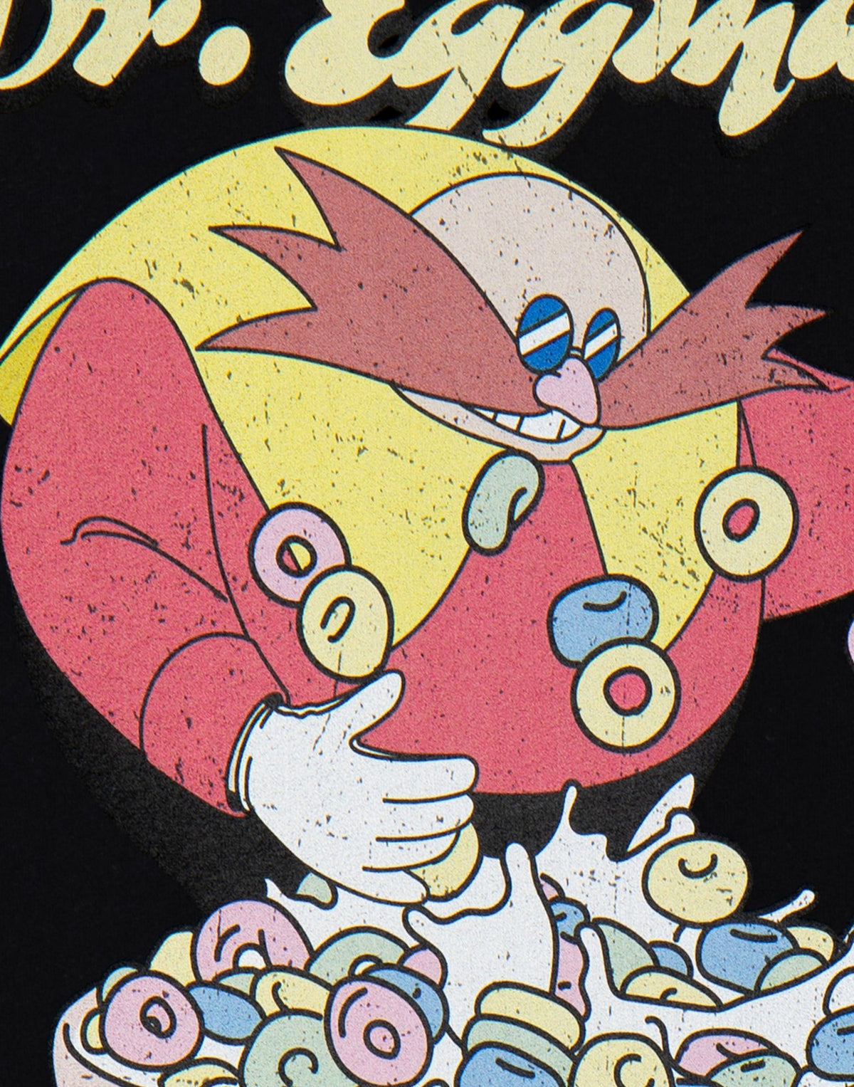 Sonic the Hedgehog Short Sleeved T-Shirt | Mens Black | Official Merch