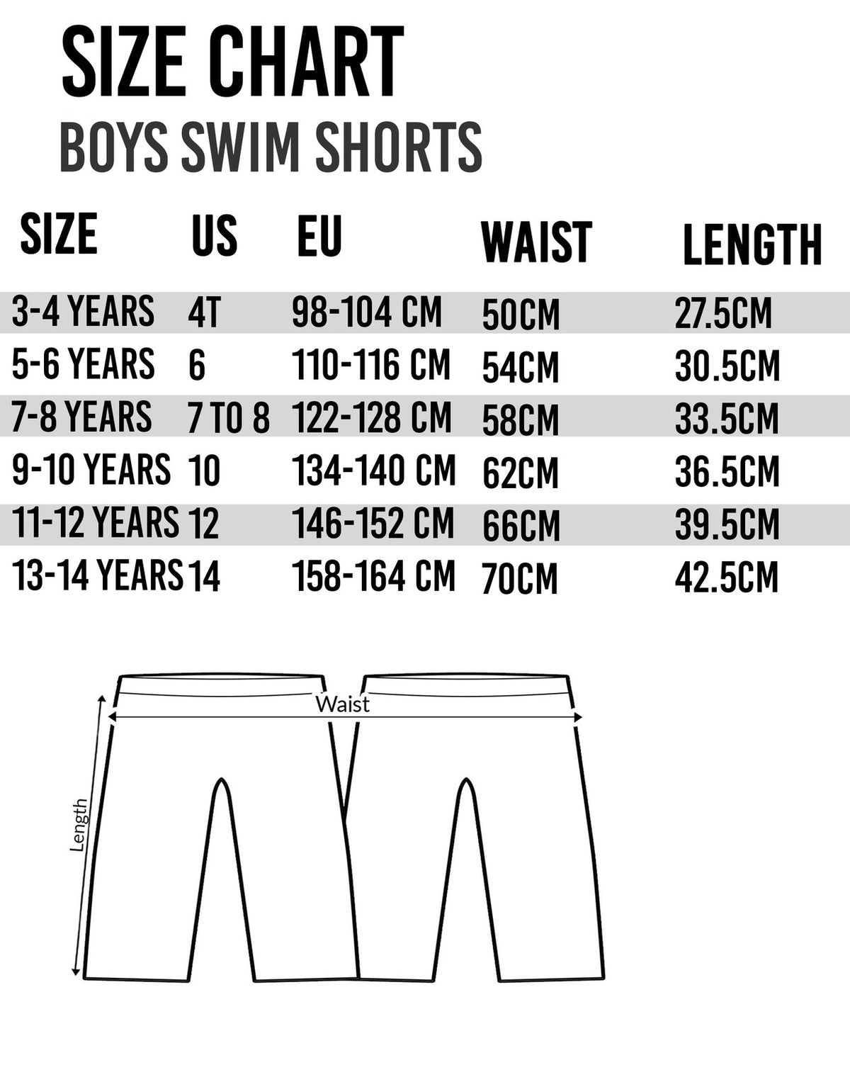 Nintendo Swim Shorts | Boys Blue | Official Merch
