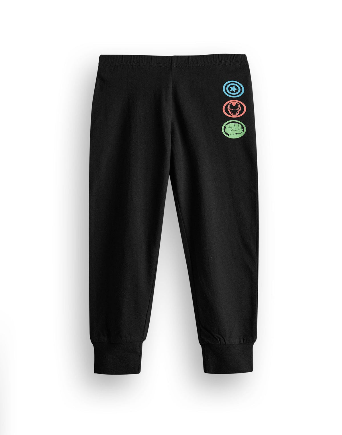 Marvel Long Sleeve Long Leg Pyjama Set | Boys Black | Official Merch
