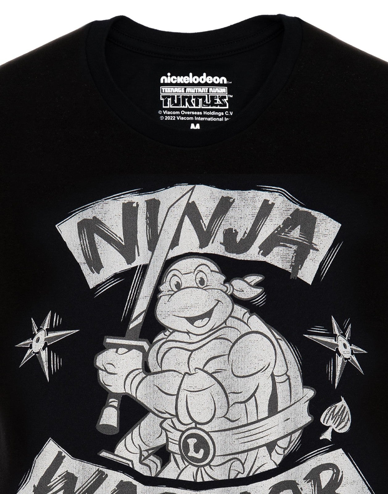 Teenage Mutant Ninja Turtles Short Sleeved T-Shirt | Mens Black | Official Merch