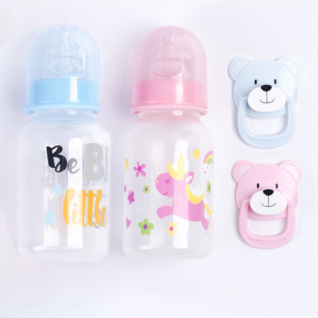 Reborn Doll Magnetic Dummy Pacifier Feeding Bottle for Baby Dolls Accessories
