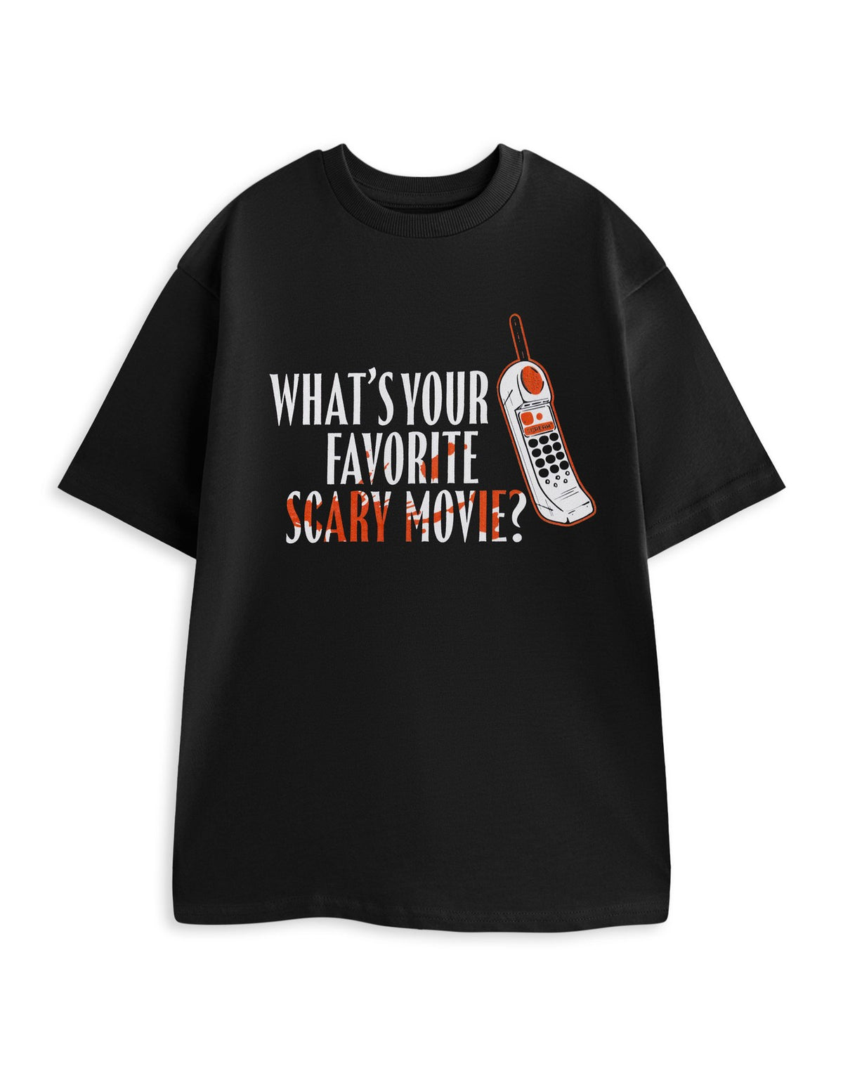 Scream Short Sleeved T-Shirt | Unisex Black | Official Merch