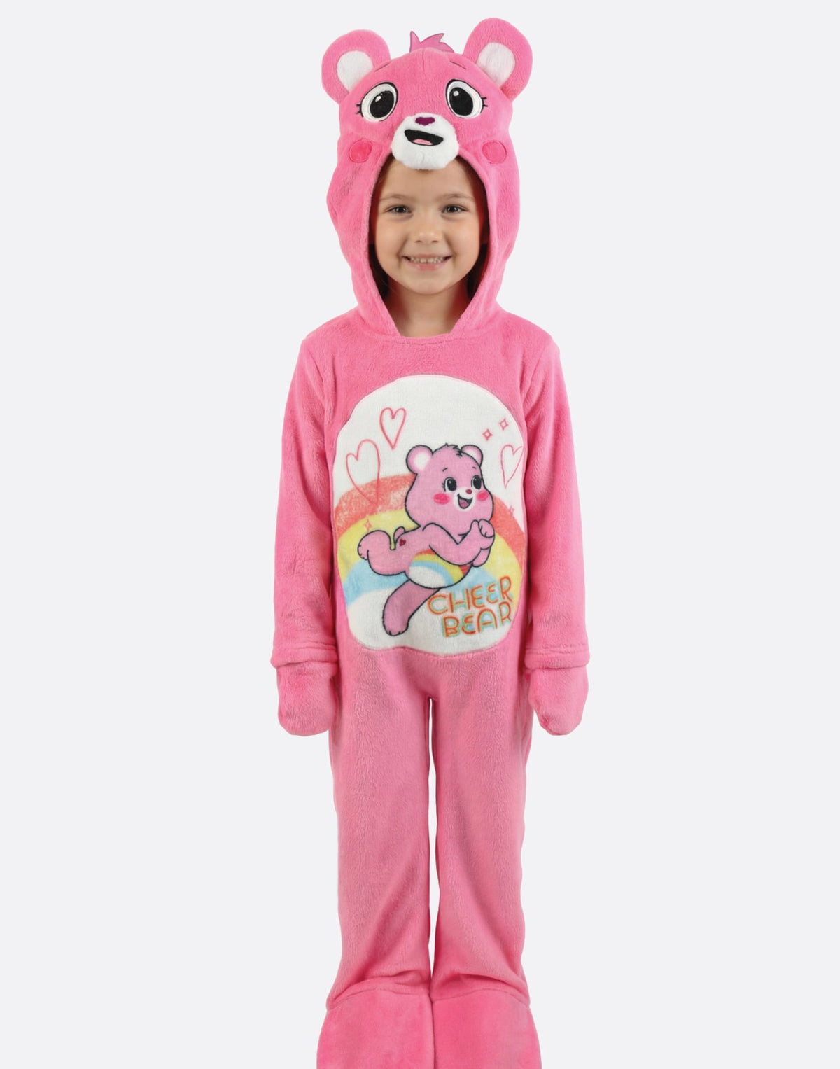 Care Bears 2 Piece Costume | Girls Pink | Official Merch