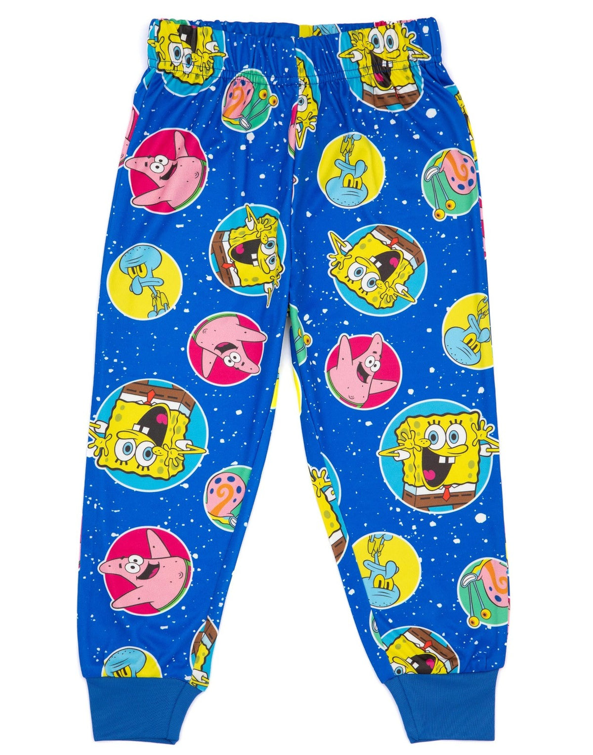 SpongeBob SquarePants Short Sleeve Long Leg Pyjama Set | Boys Blue | Official Me