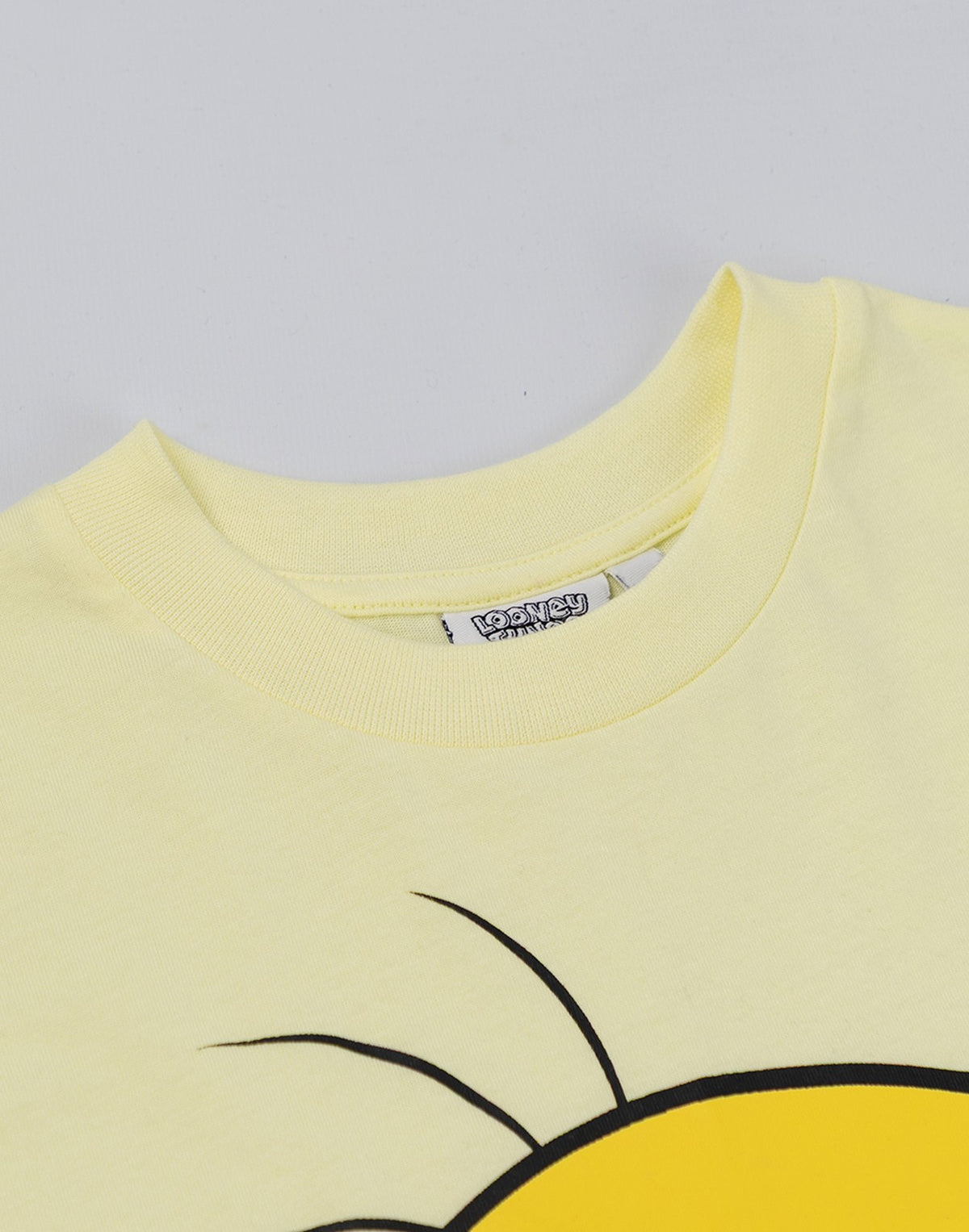 Looney Tunes Short Sleeved T-Shirt | Girls Yellow | Official Merch