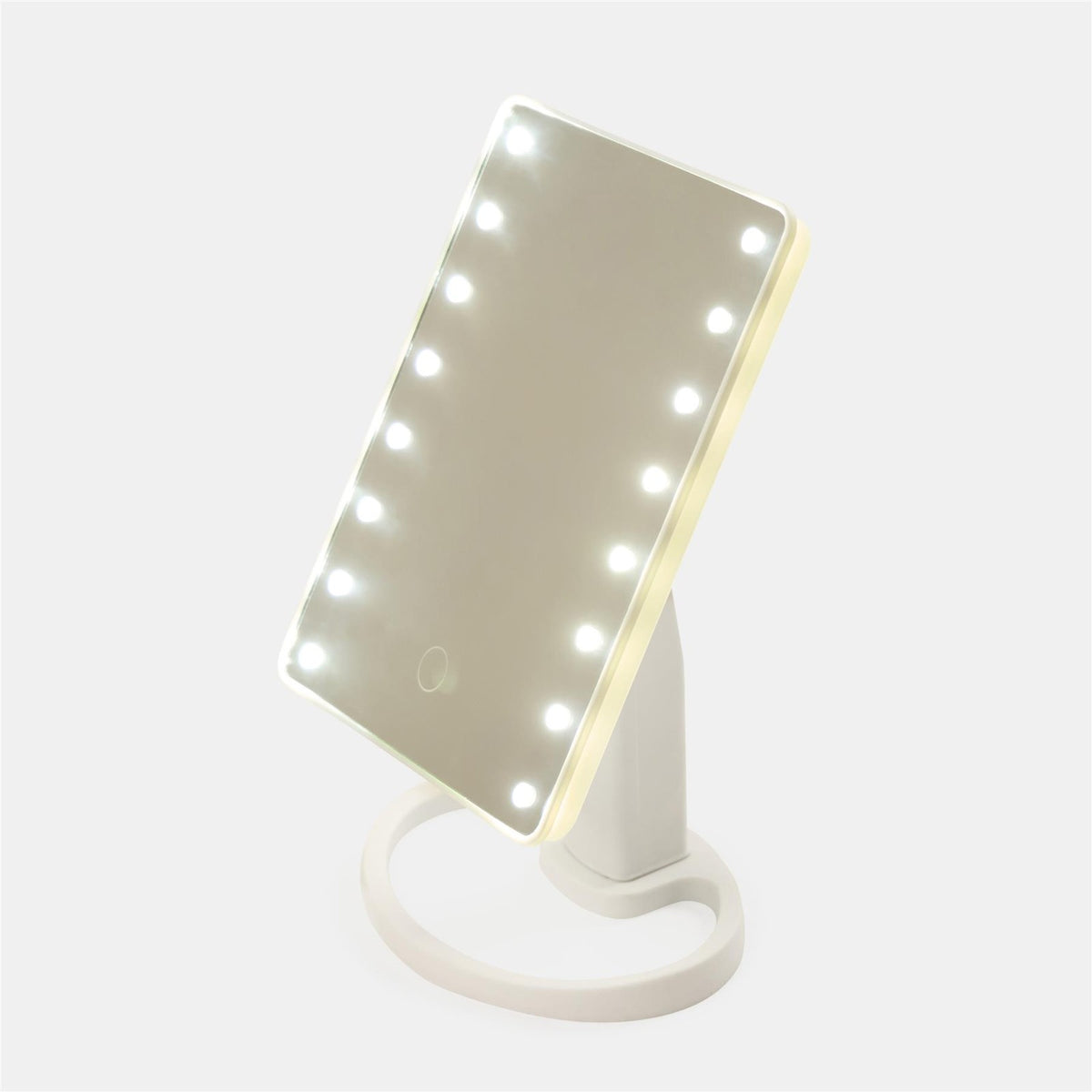 LED Vanity Mirror Bedroom Light Up Free Standing Make Up Cosmetic Illuminated