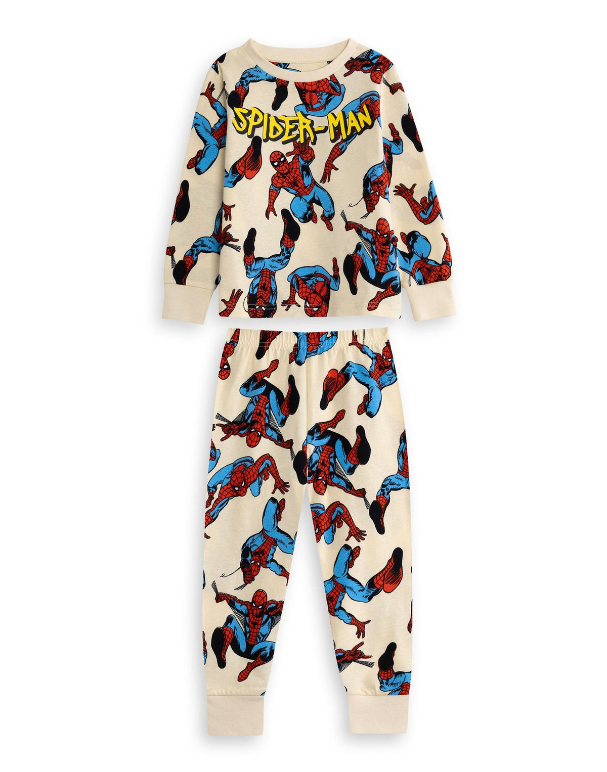 Marvel Multi-Pack of 2 Long Sleeve Long Leg Pyjama Set | Boys Multicoloured | Of