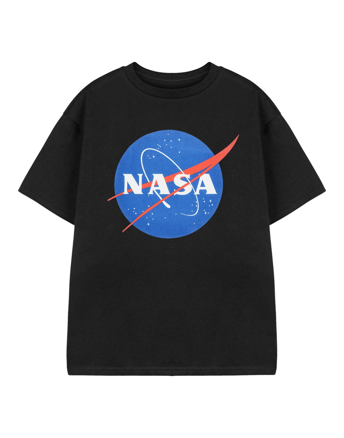NASA Short Sleeved T-Shirt | Unisex Kids Black | Official Merch