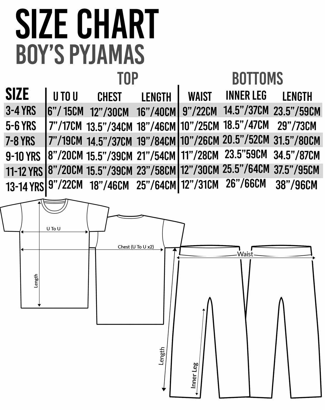Disney Short Sleeve Long Leg Pyjama Set | Boys Blue | Official Merch