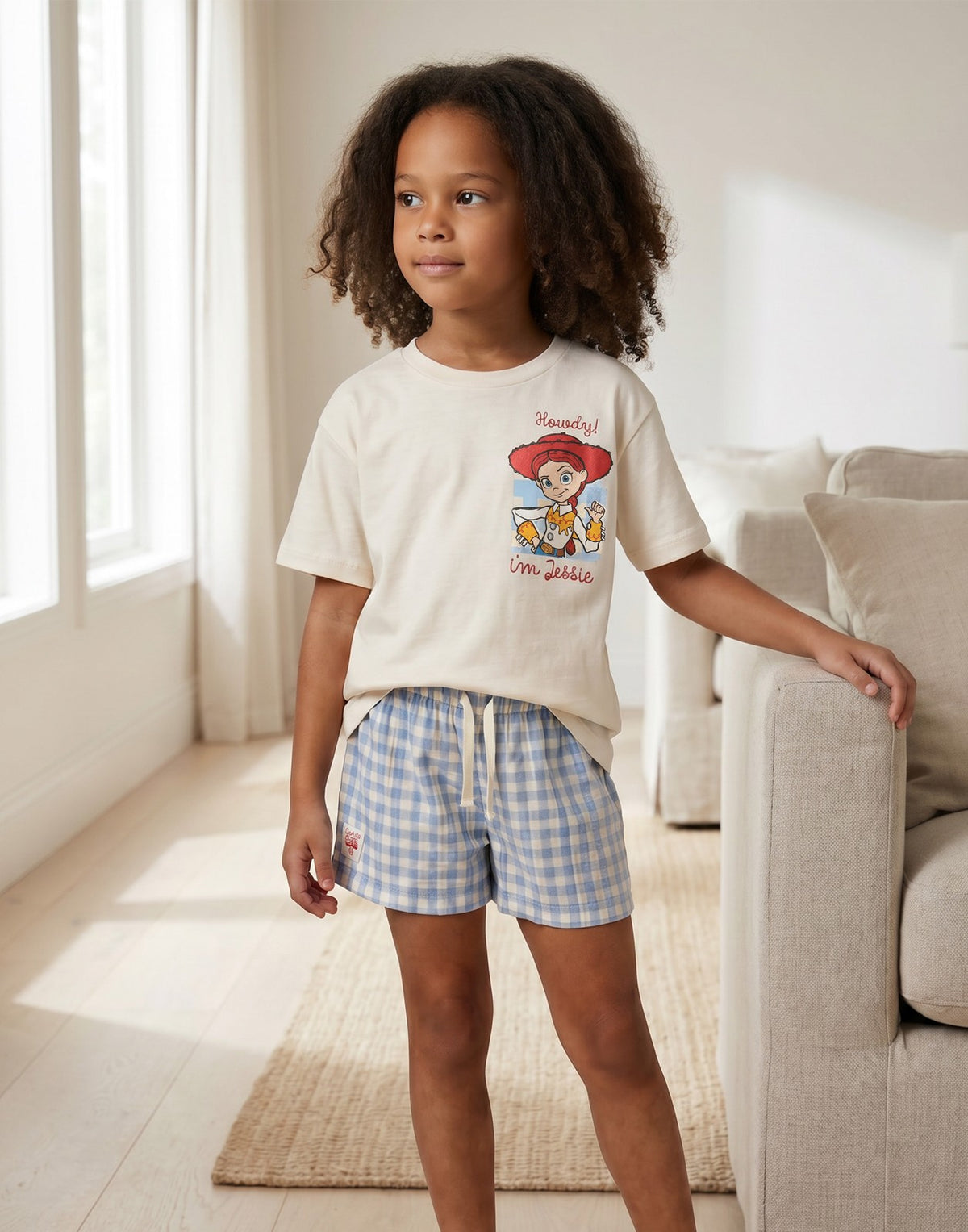 Disney T-Shirt and Shorts Set | Girls White | Official Merch