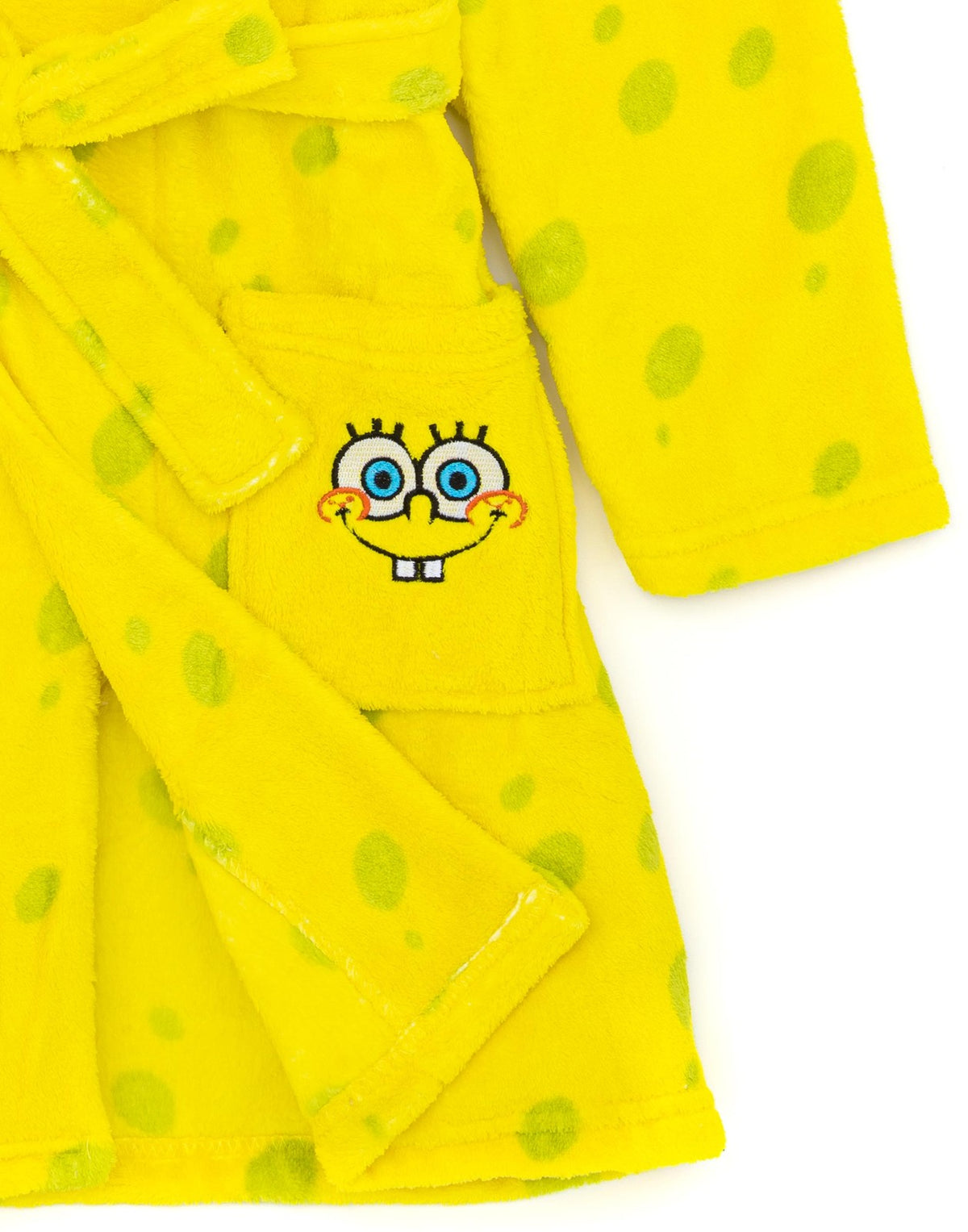 SpongeBob SquarePants Bathrobe | Unisex Kids Yellow | Official Merch
