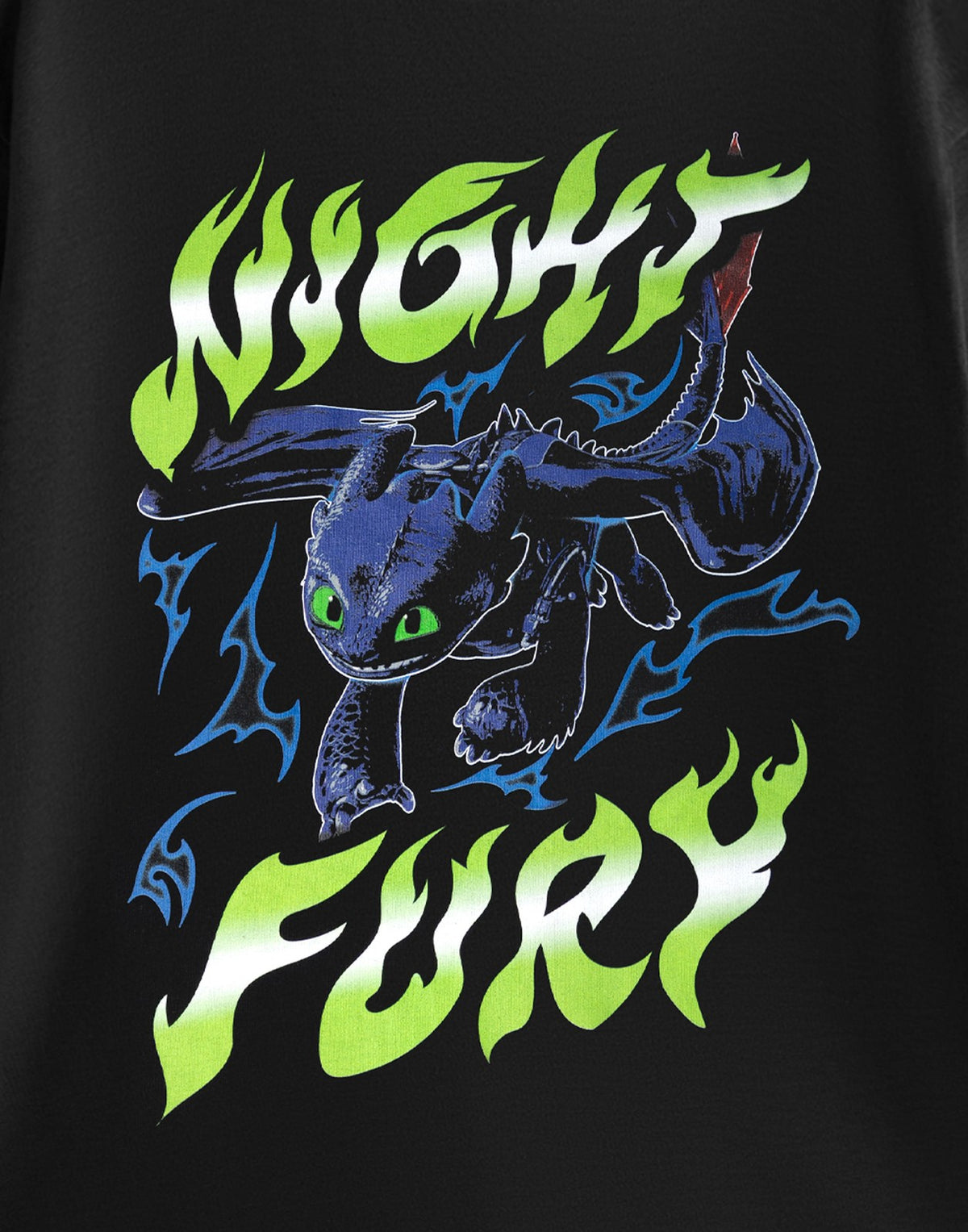 How to Train Your Dragon Short Sleeved T-Shirt | Mens Black | Official Merch