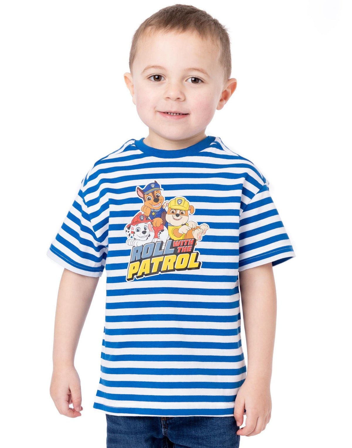 Paw Patrol Multi-Pack of 3 Short-Sleeved T-Shirts | Boys Multicoloured | Officia